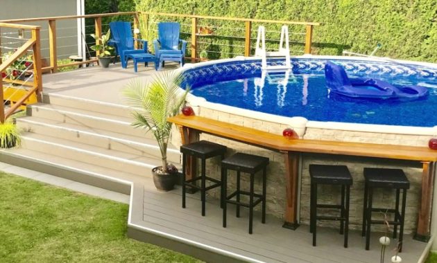 Above Ground Pool Decor Ideas